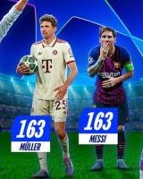 MK体育娱乐-欧冠出场数历史第三！欧冠官方发布海报，祝贺穆勒欧冠里程碑